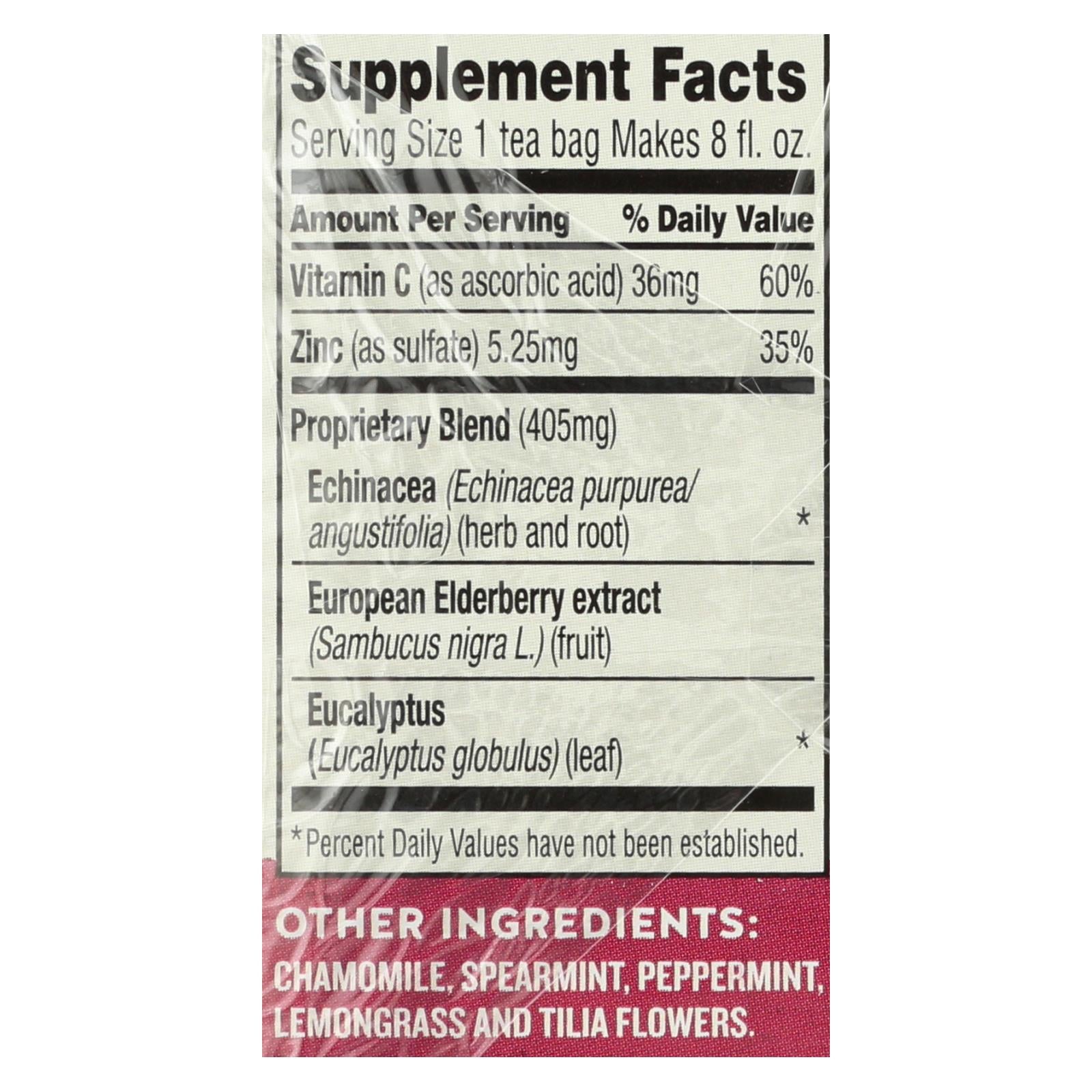 Celestial Seasonings Sleepytime Echinacea Complete Care Wellness Tea - 20 Tea Bags - Case Of 6 - GreatEagleInc