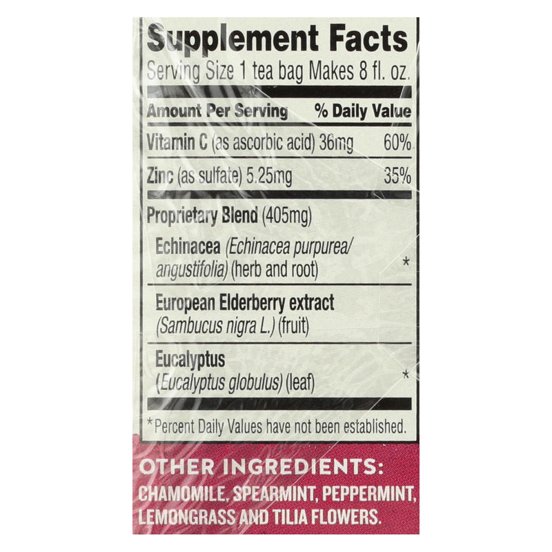 Celestial Seasonings Sleepytime Echinacea Complete Care Wellness Tea - 20 Tea Bags - Case Of 6 - GreatEagleInc