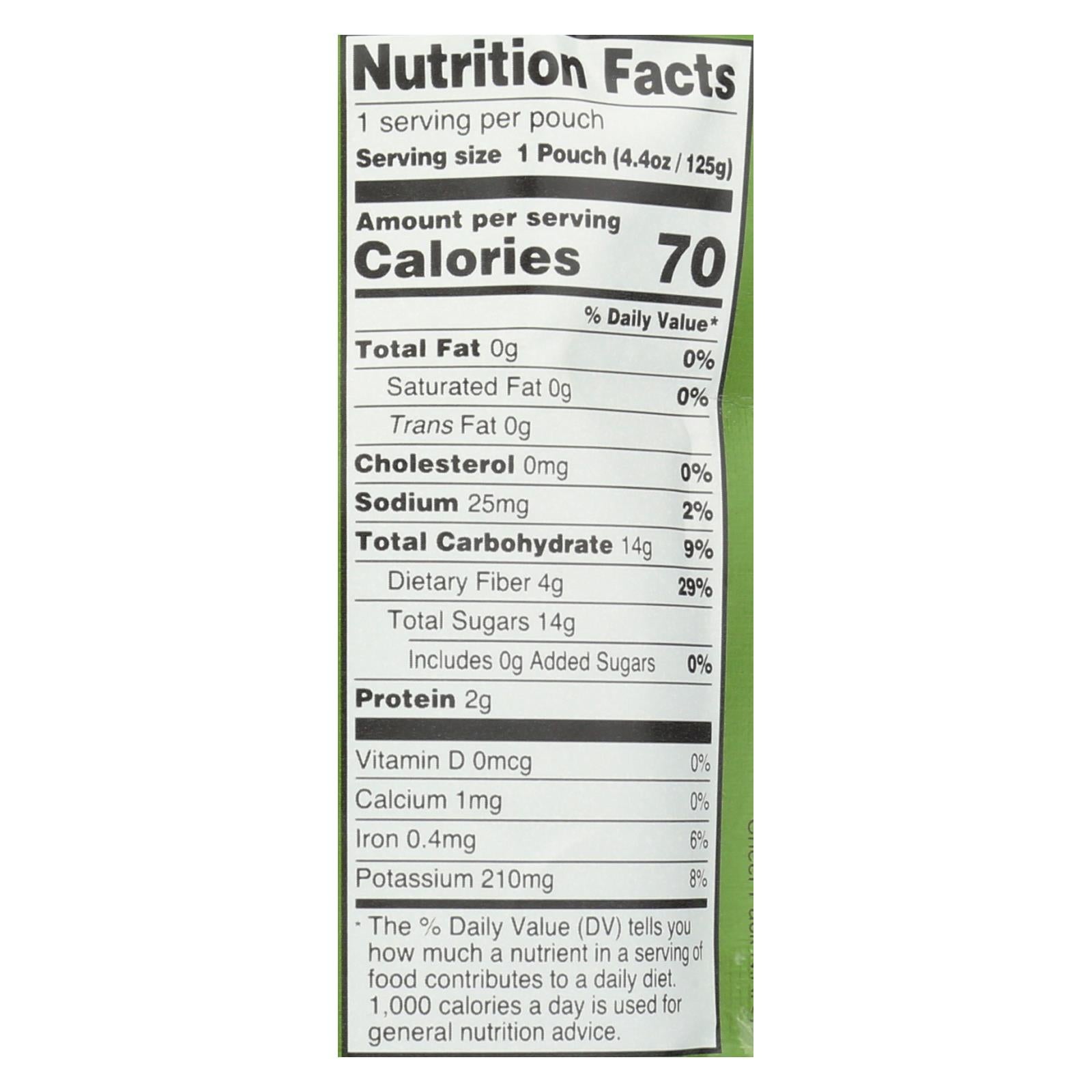 Peter Rabbit Organics Veggie Snacks - Pea Spinach And Apple - Case Of 10 - 4.4 Oz. - GreatEagleInc