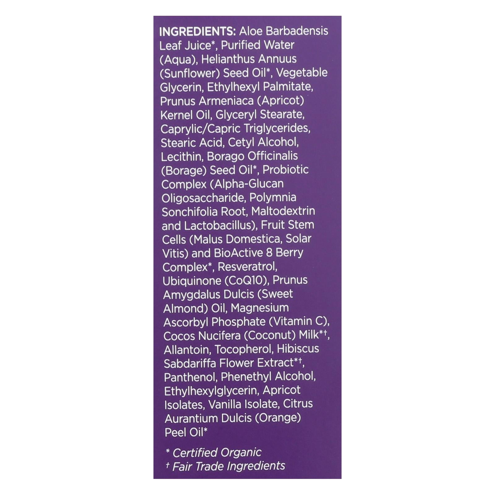 Andalou Naturals Cleansing Milk For Dry Sensitive Skin Apricot Probiotic - 6 Fl Oz - GreatEagleInc