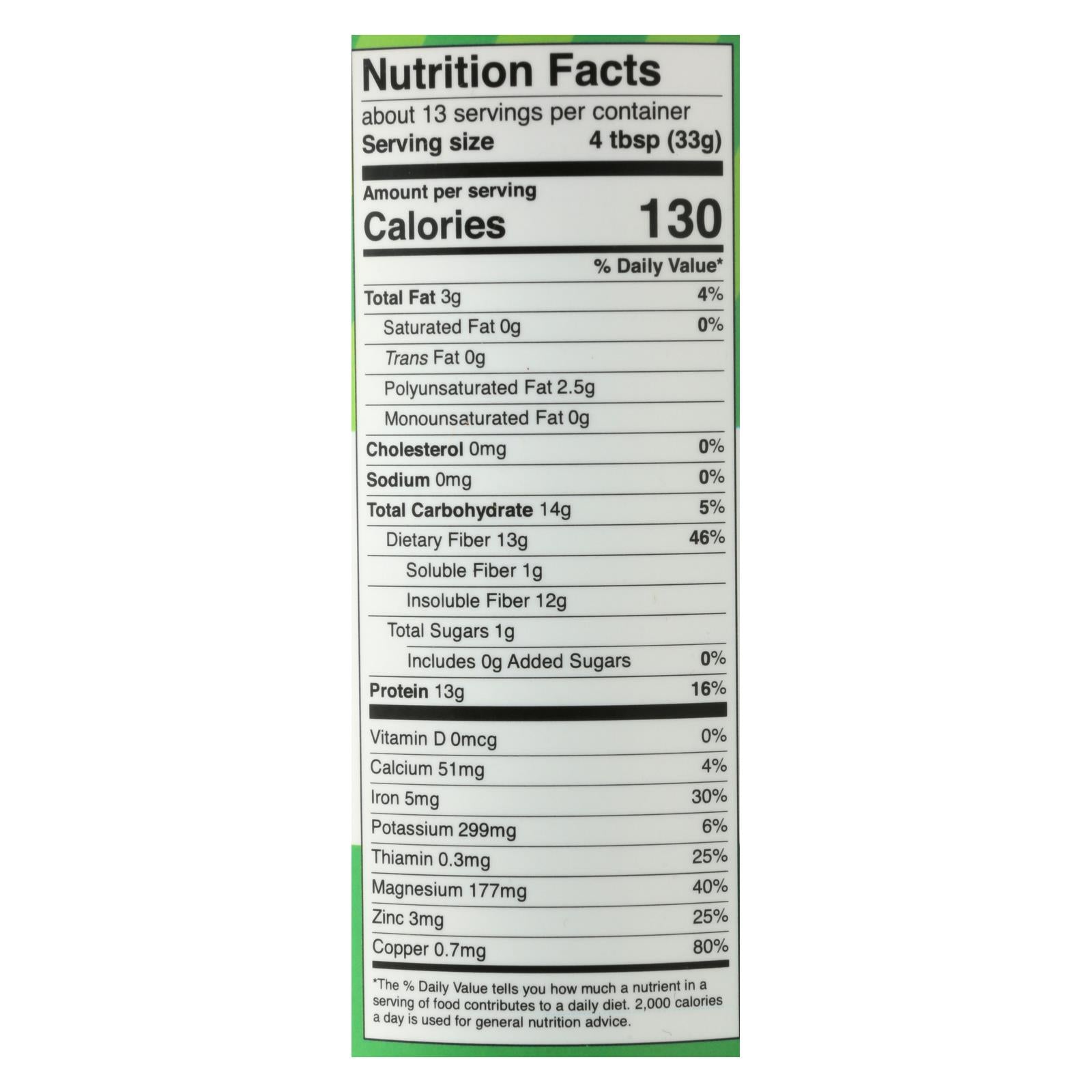 Manitoba Harvest Organic Hemp Pro Fiber - 16 Oz - GreatEagleInc