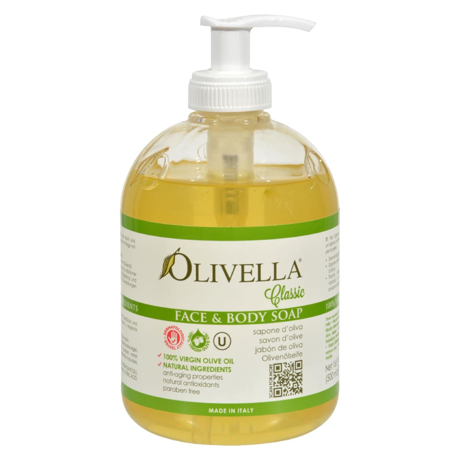Olivella Face And Body Soap - 16.9 Fl Oz - GreatEagleInc