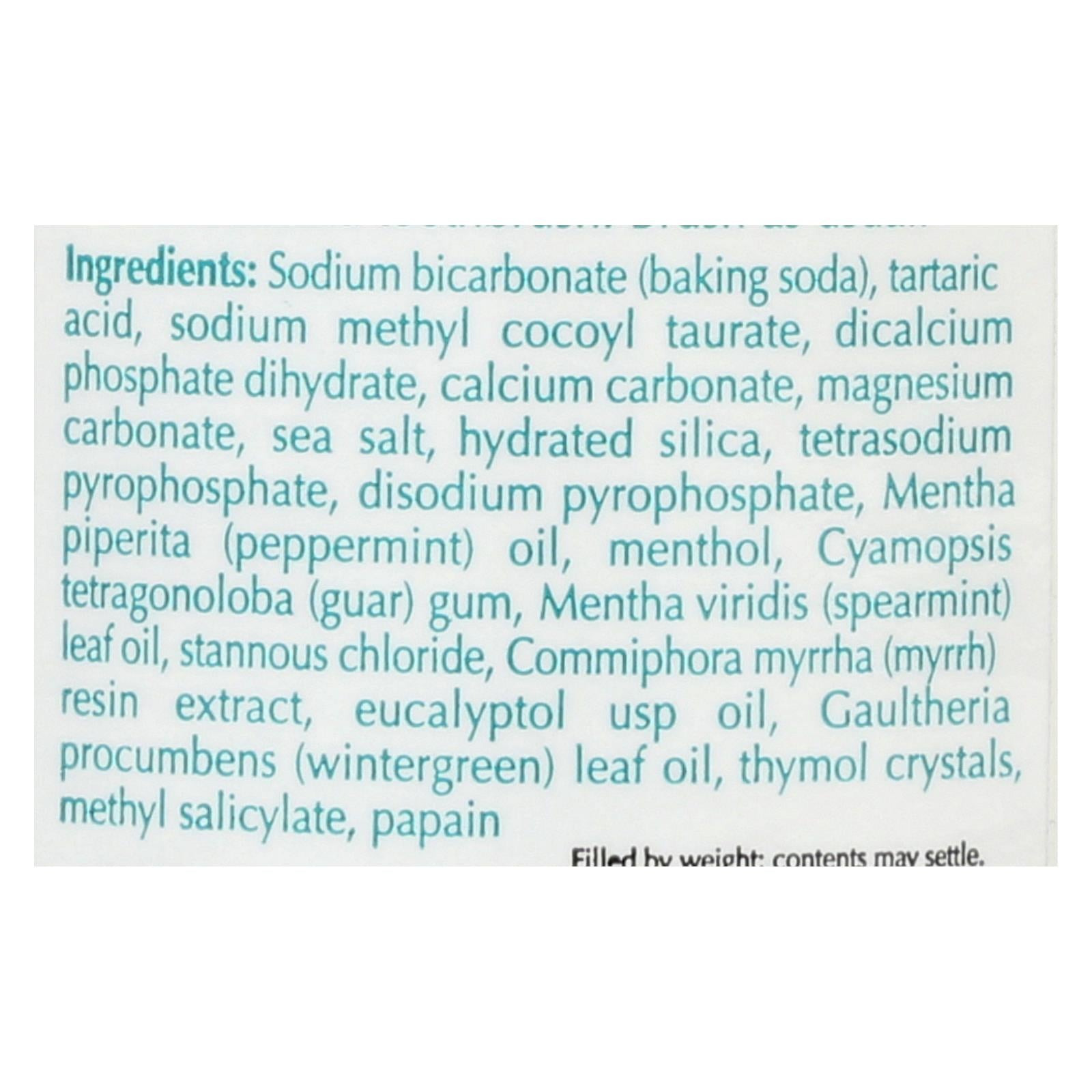 Eco-dent Toothpowder Tartar Guard - 2 Oz - Eco-Friendly Home & Grocery