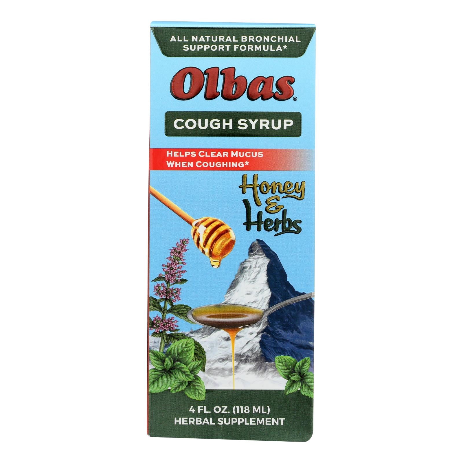 Olbas - Cough Syrup - 4 Fl Oz - GreatEagleInc