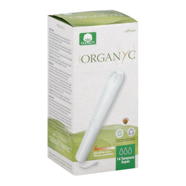 Organyc Cotton Tampons - Supreme Apple - 1 Pack - GreatEagleInc