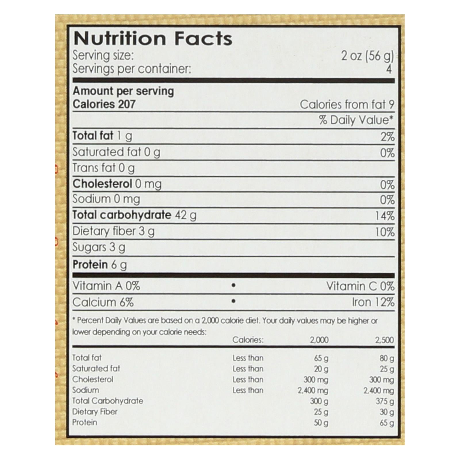 Andean Dream Gluten Free Organic Spaghetti Quinoa Pasta - Case Of 12 - 8 Oz. - GreatEagleInc