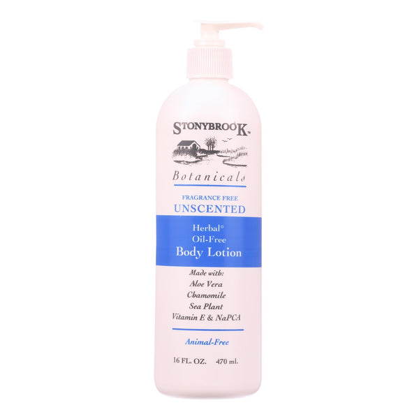 Stony Brook Body Lotion Unscented - 16 Fl Oz - GreatEagleInc