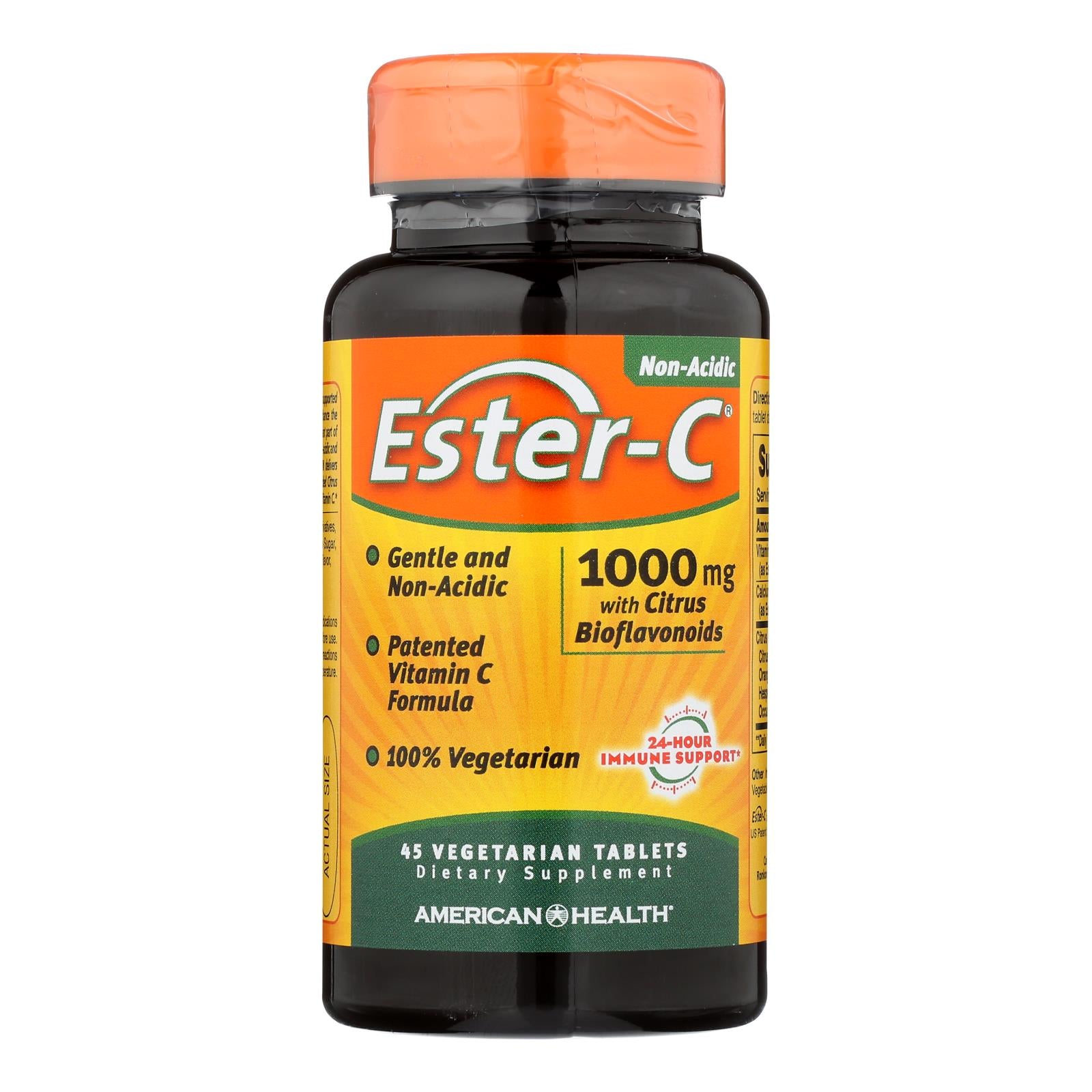 American Health - Ester-c With Citrus Bioflavonoids - 1000 Mg - 45 Vegetarian Tablets - Eco-Friendly Home & Grocery