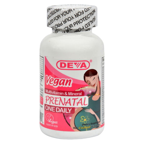 Deva Vegan Vitamins - Prenatal Multivitamin And Mineral - 90 Tablets - Eco-Friendly Home & Grocery