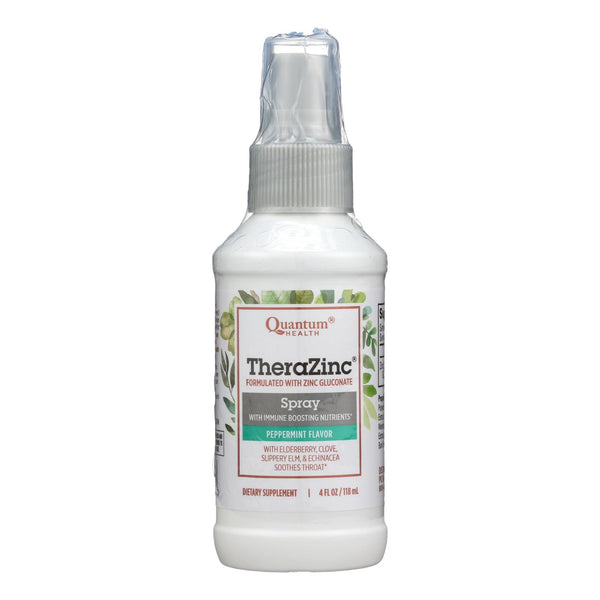 Quantum Therazinc Spray Peppermint Clove - 4 Fl Oz - GreatEagleInc