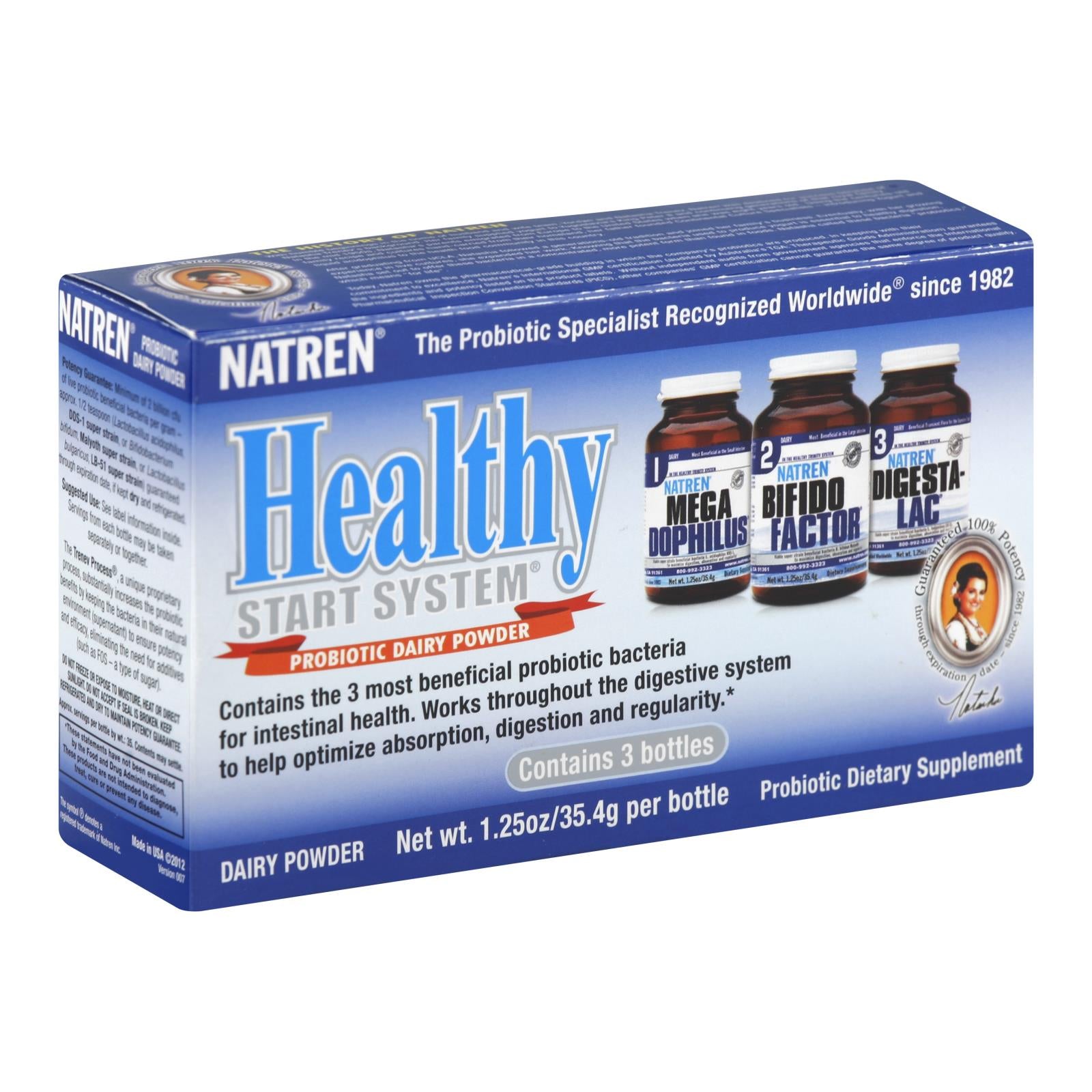 Natren Healthy Start System With Dairy - 1 Pack - Eco-Friendly Home & Grocery