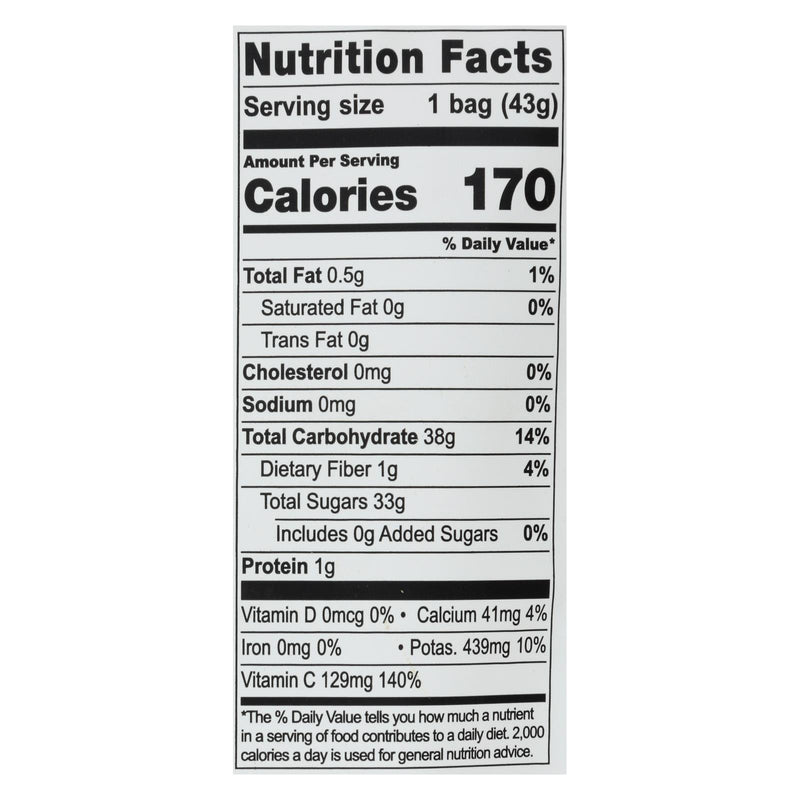 Natierra Freeze Dried - Pineapples - Case Of 12 - 1.5 Oz. - GreatEagleInc