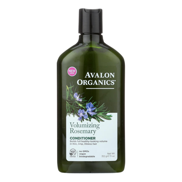 Avalon Organics Volumizing Conditioner With Wheat Protein And Babassu Oil Rosemary - 11 Fl Oz - GreatEagleInc