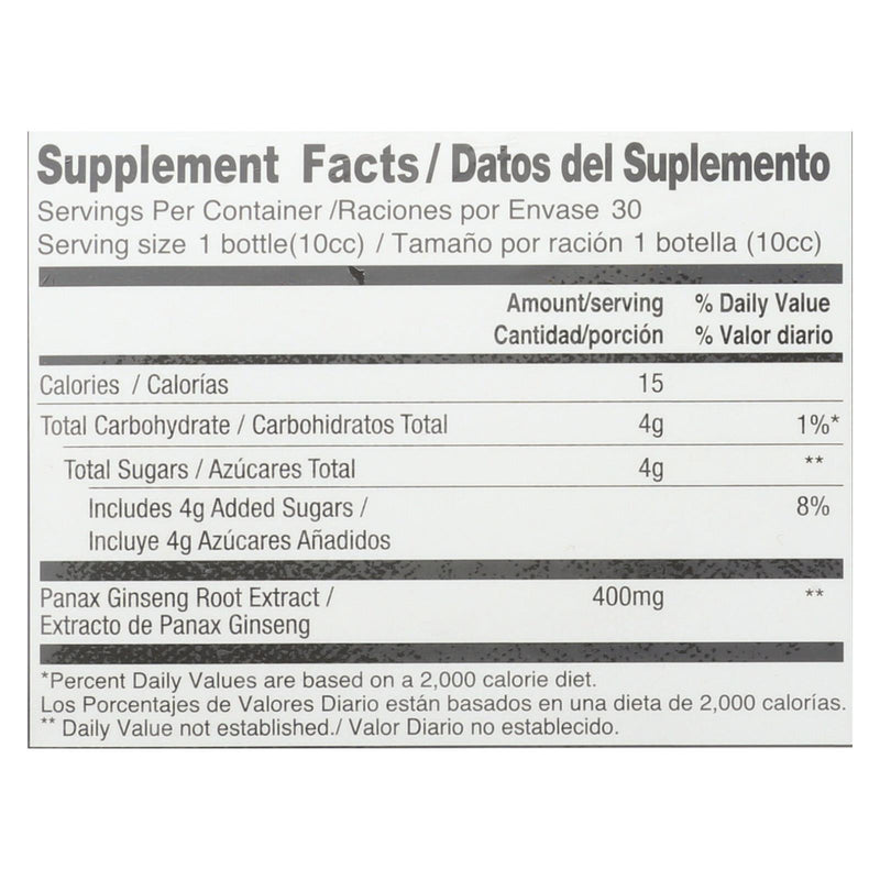 Prince Of Peace Red Panax Ginseng Extractum Ultra Strength - 30 Vials - GreatEagleInc