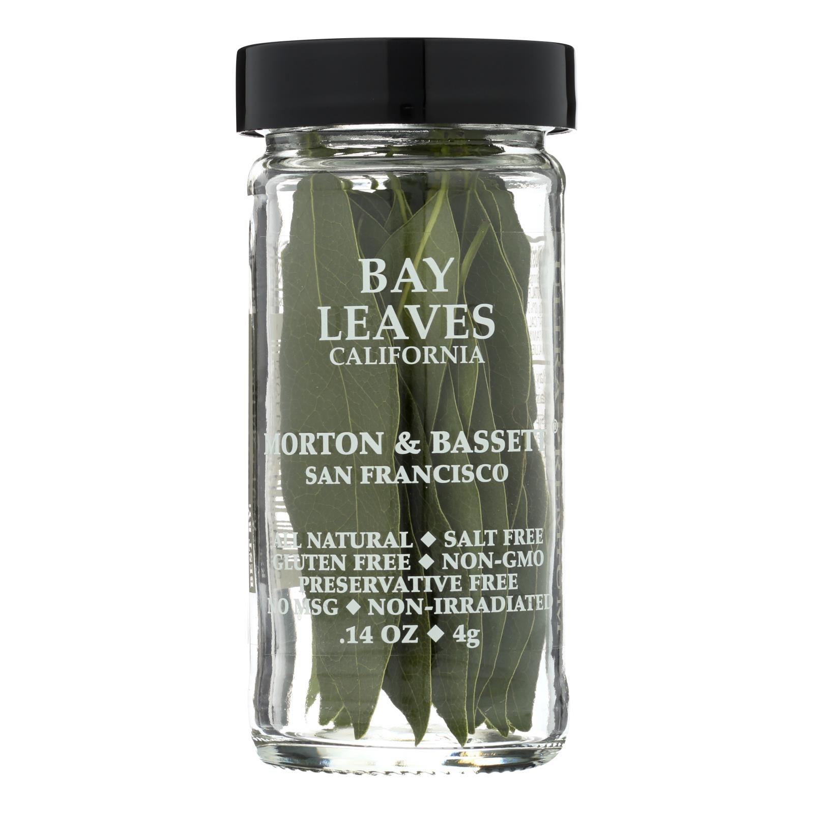 Morton And Bassett Bay Leaves - .5 Oz - Case Of 3 - GreatEagleInc