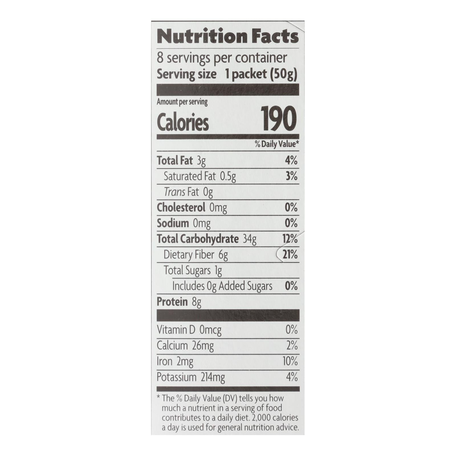 Nature's Path Organic Hot Oatmeal - Original - Case Of 6 - 14 Oz. - Eco-Friendly Home & Grocery