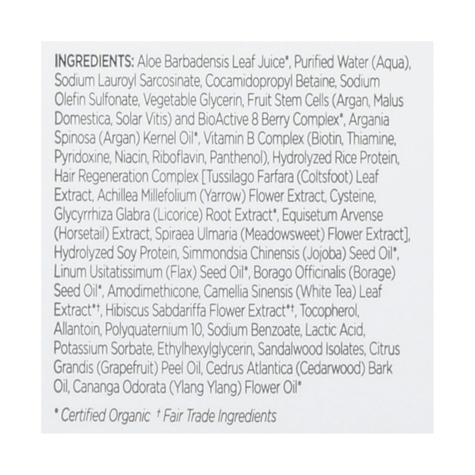 Andalou Naturals Age Defying Shampoo With Argan Stem Cells - 11.5 Fl Oz - GreatEagleInc