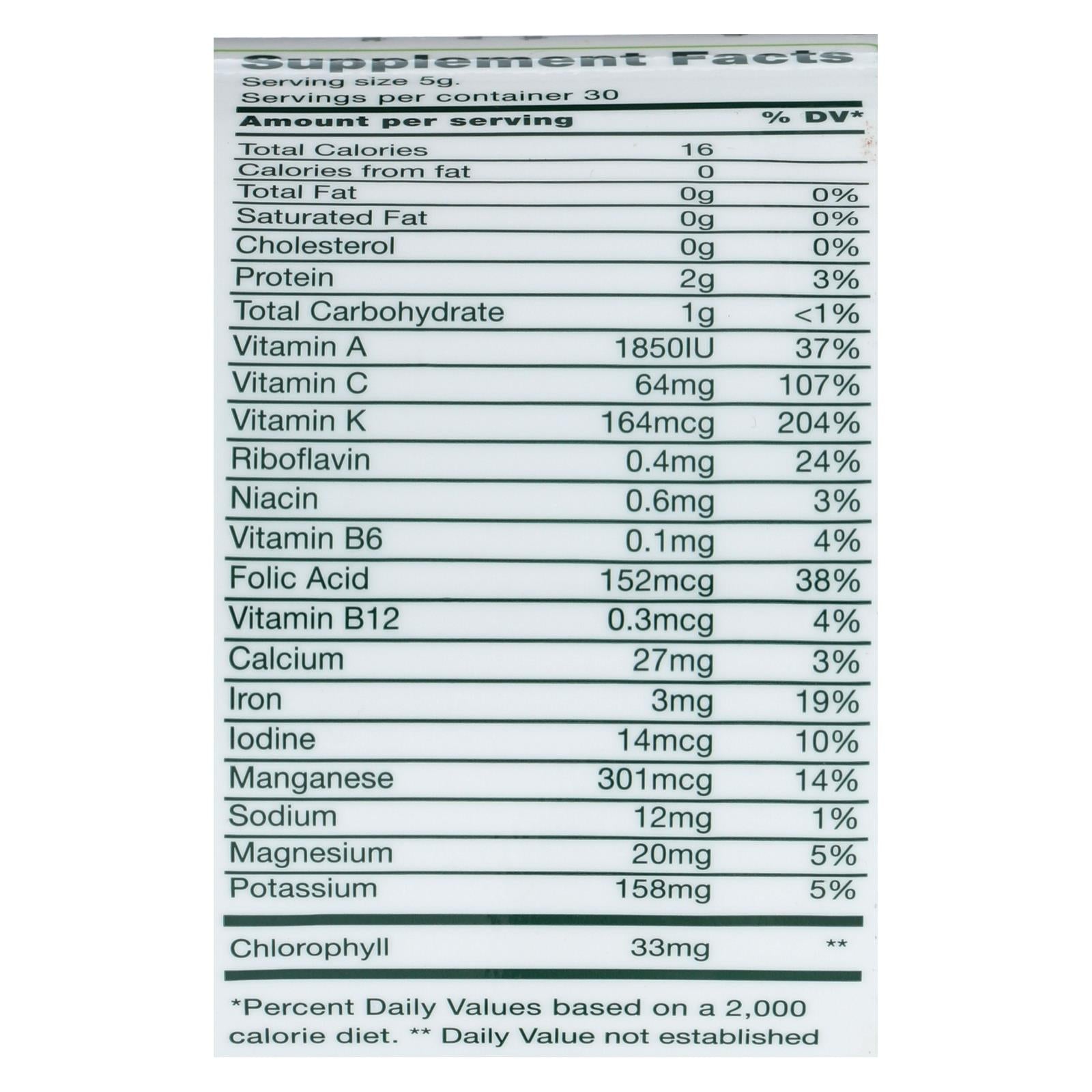 Green Foods Organic And Raw Wheat Grass Shots - 5.3 Oz - Eco-Friendly Home & Grocery
