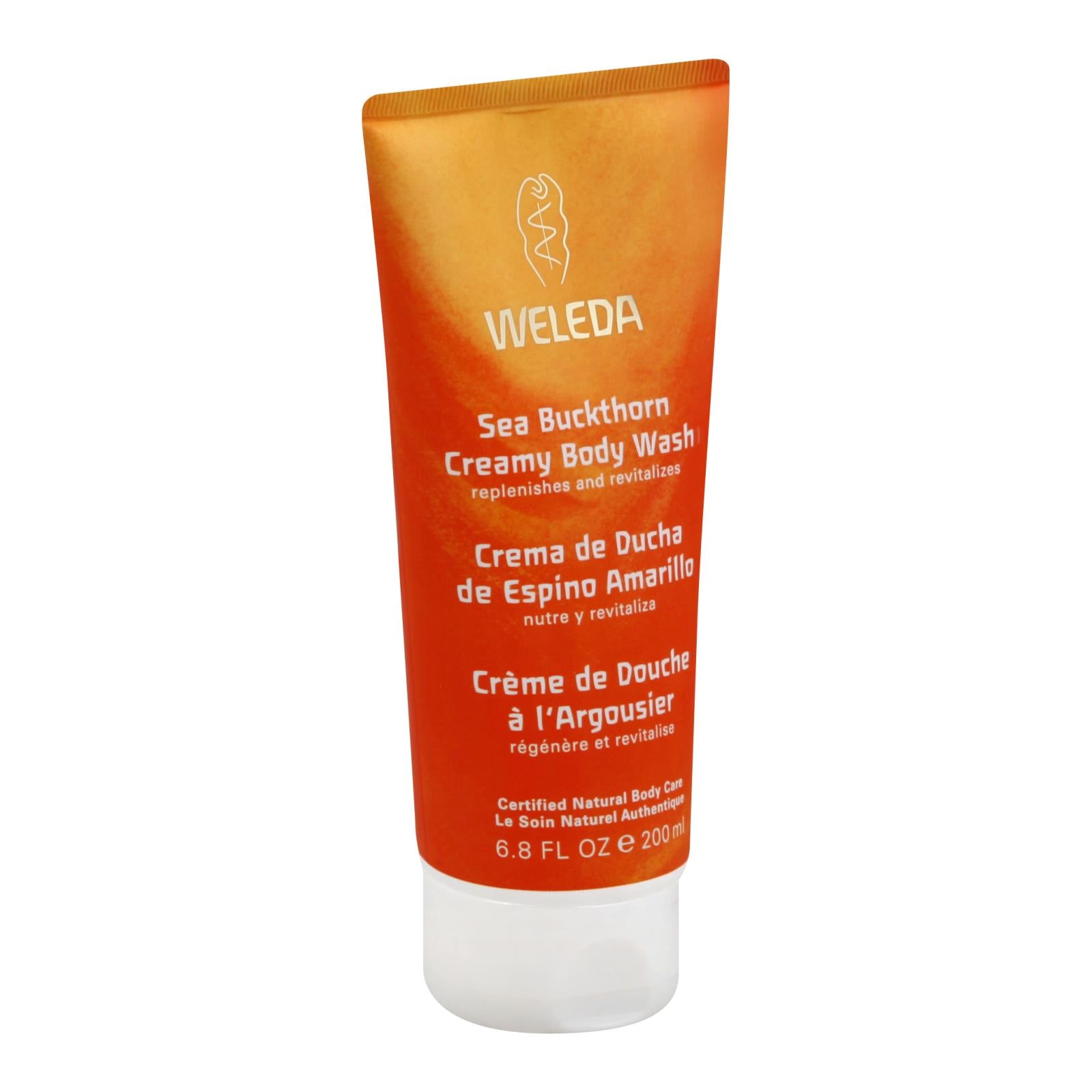 Weleda Body Wash - Sea Buchthorn - 6.8 Oz - GreatEagleInc