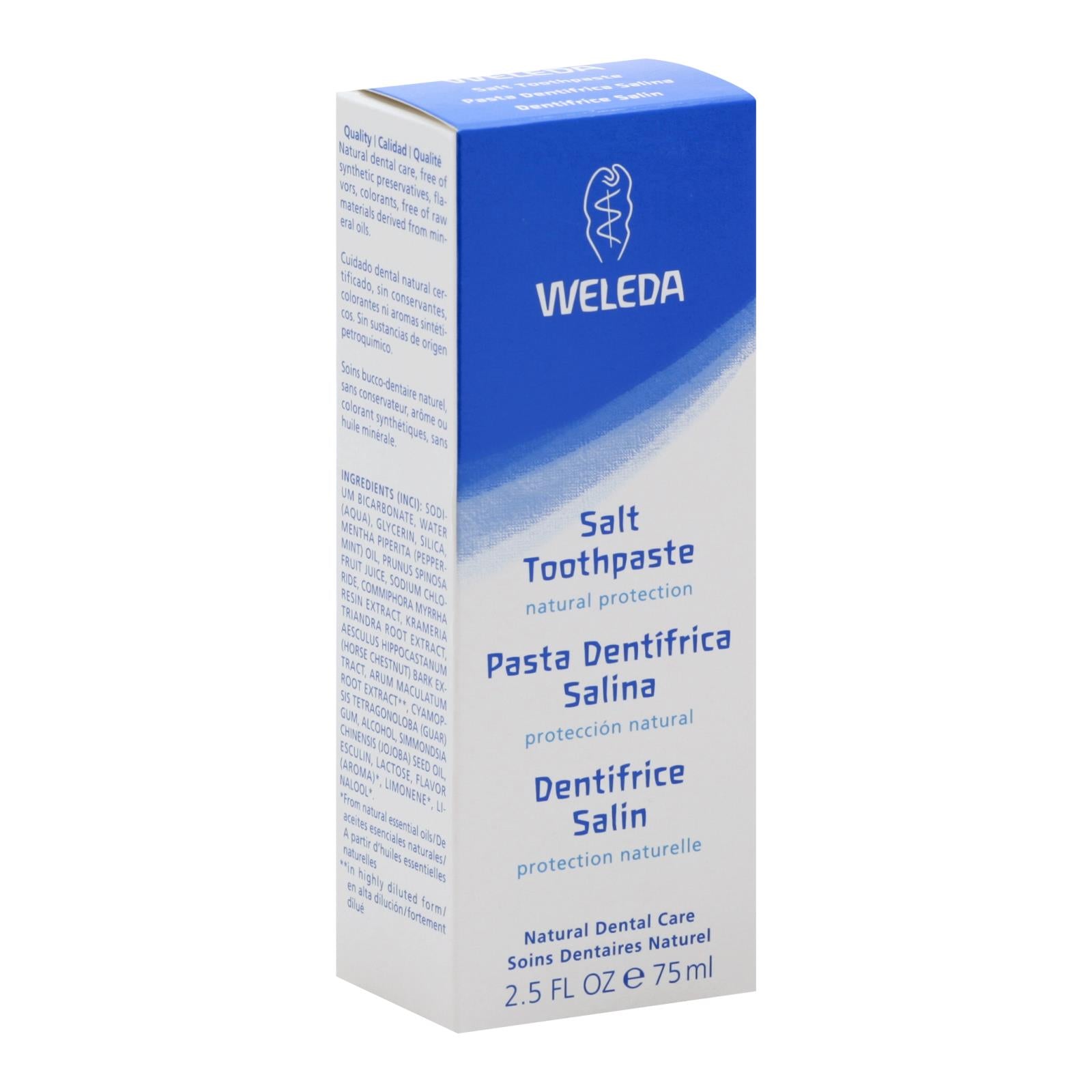 Weleda Salt Toothpaste Peppermint - 2.5 Oz - Eco-Friendly Home & Grocery