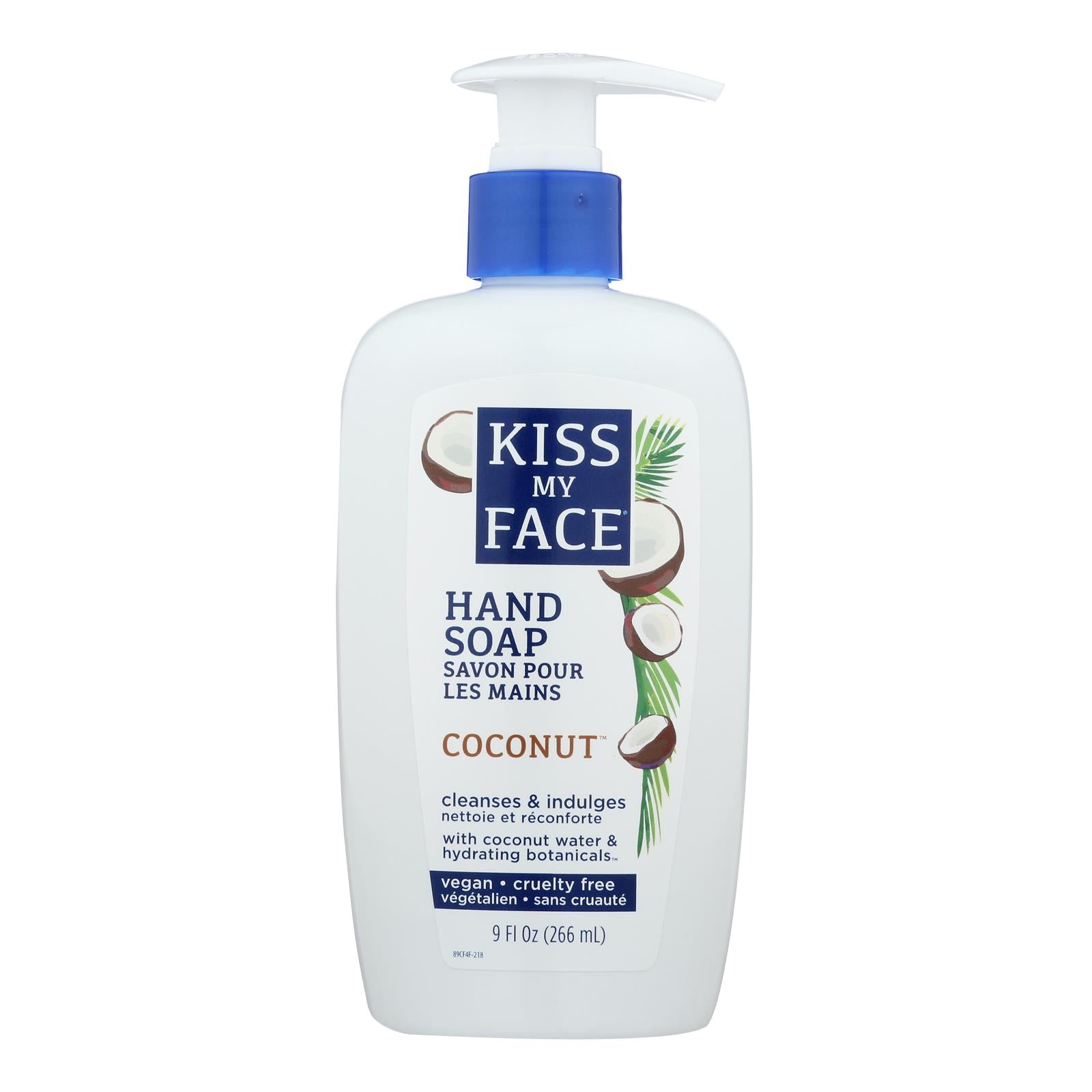 Kiss My Face Moisturizing Soap - Coconut - 9 Oz - GreatEagleInc
