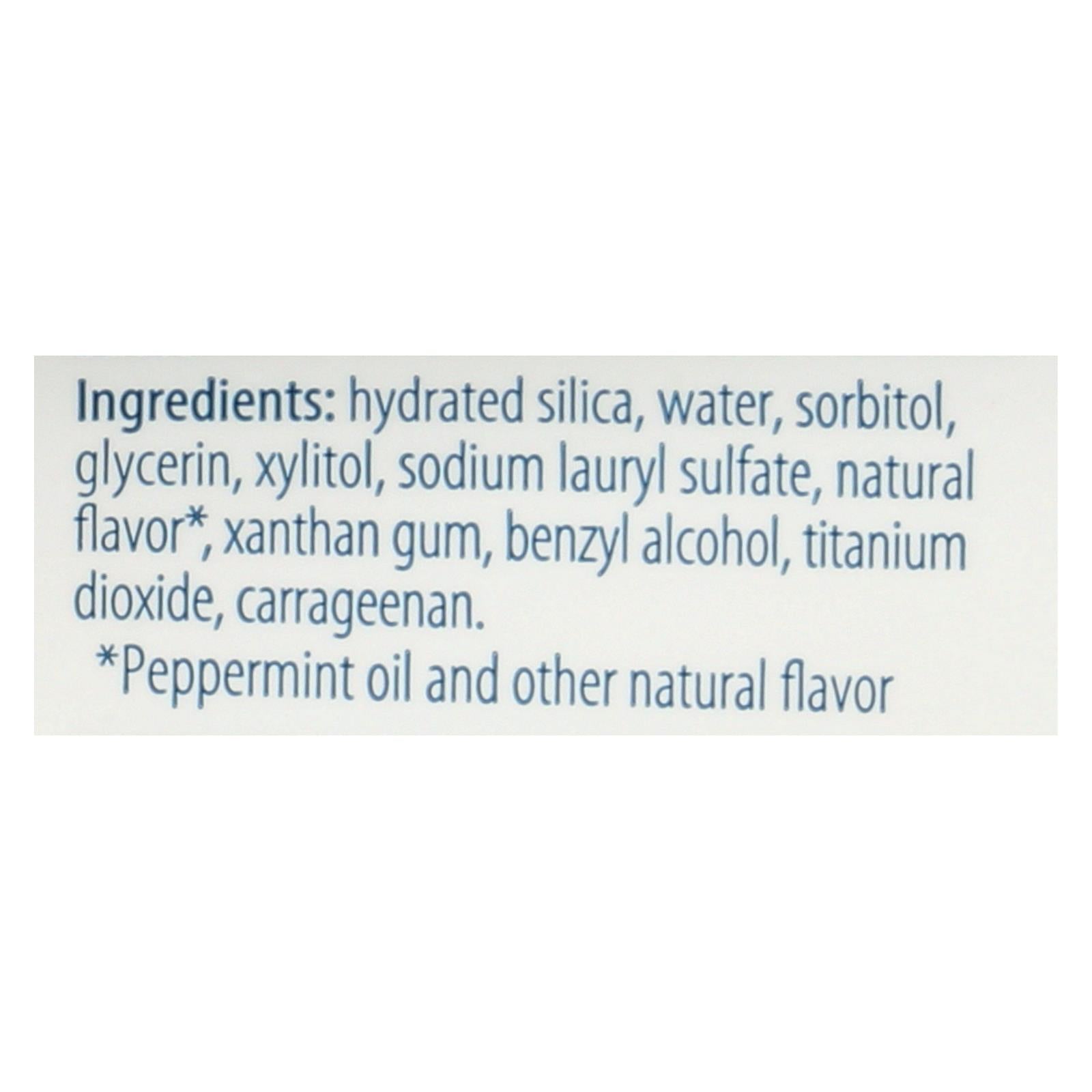 Tom's Of Maine Travel Natural Toothpaste - Fresh Mint Fluoride-free - Case Of 24 - 3 Oz. - GreatEagleInc