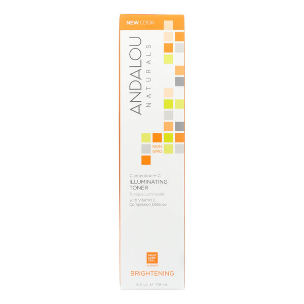 Andalou Naturals Brightening Clementine Plus C Illuminating Toner - 6 Fl Oz - GreatEagleInc