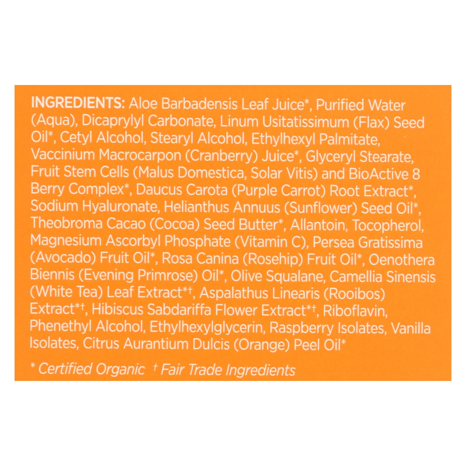 Andalou Naturals Luminous Night Cream Purple Carrot + C - 1.7 Oz - GreatEagleInc