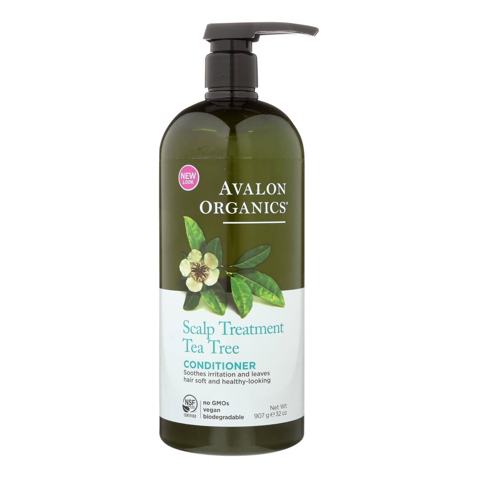 Avalon Conditioner - Organic Tea Tree - 32 Oz - GreatEagleInc
