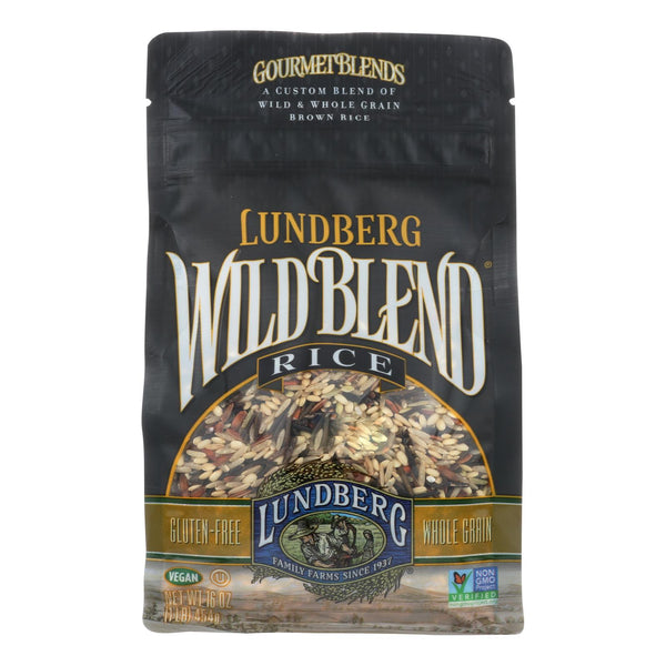 Lundberg Family Farms Wild Blend Rice - Case Of 6 - 1 Lb. - GreatEagleInc