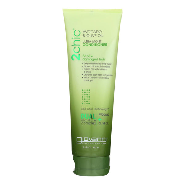 Giovanni Hair Care Products Conditioner - 2chic Avocado And Olive Oil - 8.5 Oz - Eco-Friendly Home & Grocery
