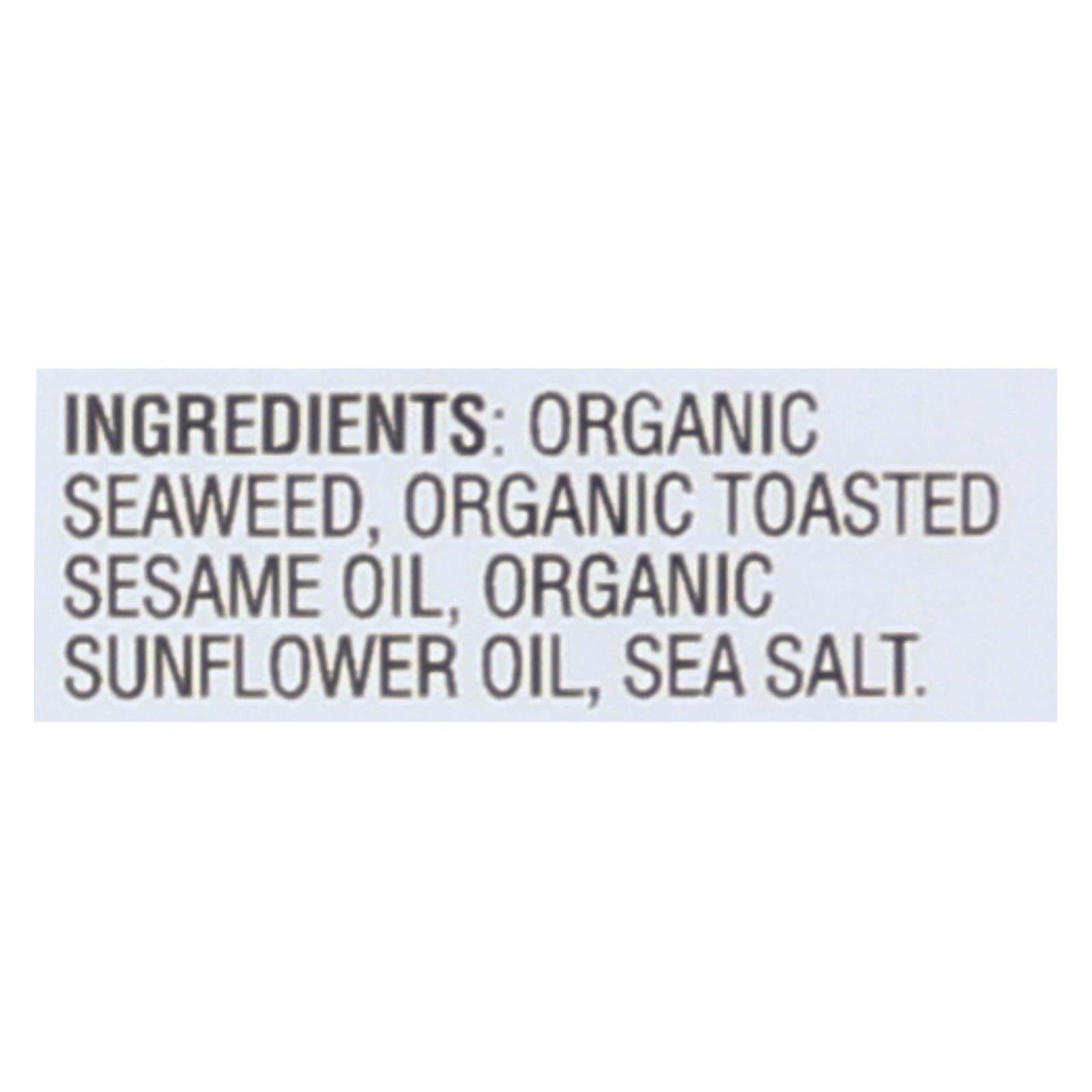 Gimme Organic Roasted - Sesame - Case Of 12 - 0.35 Oz. - GreatEagleInc