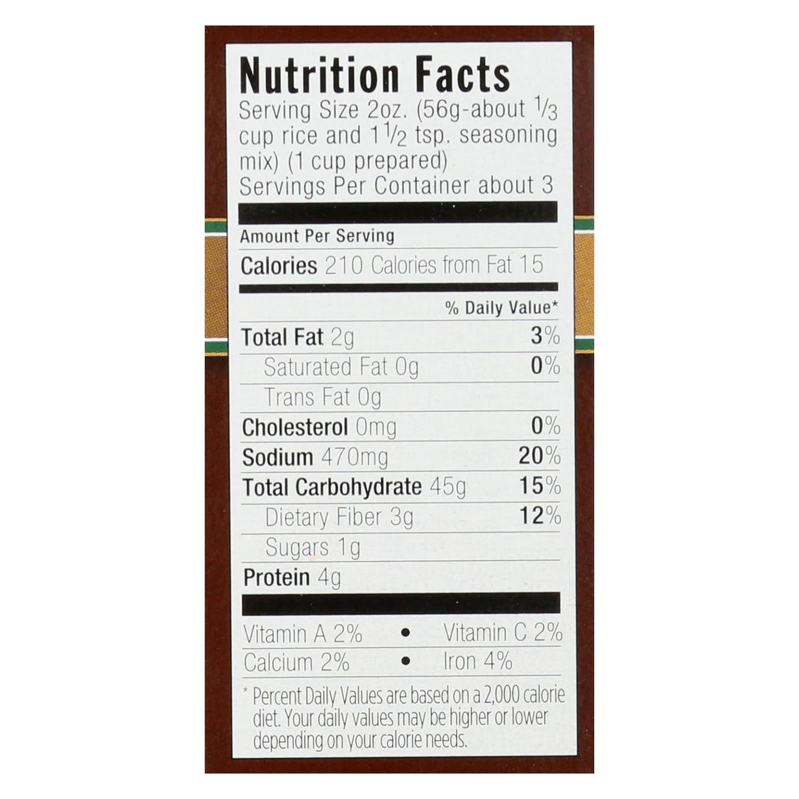 Lundberg Family Farms Organic Whole Grain Yellow Rice - Case Of 6 - 6 Oz. - GreatEagleInc