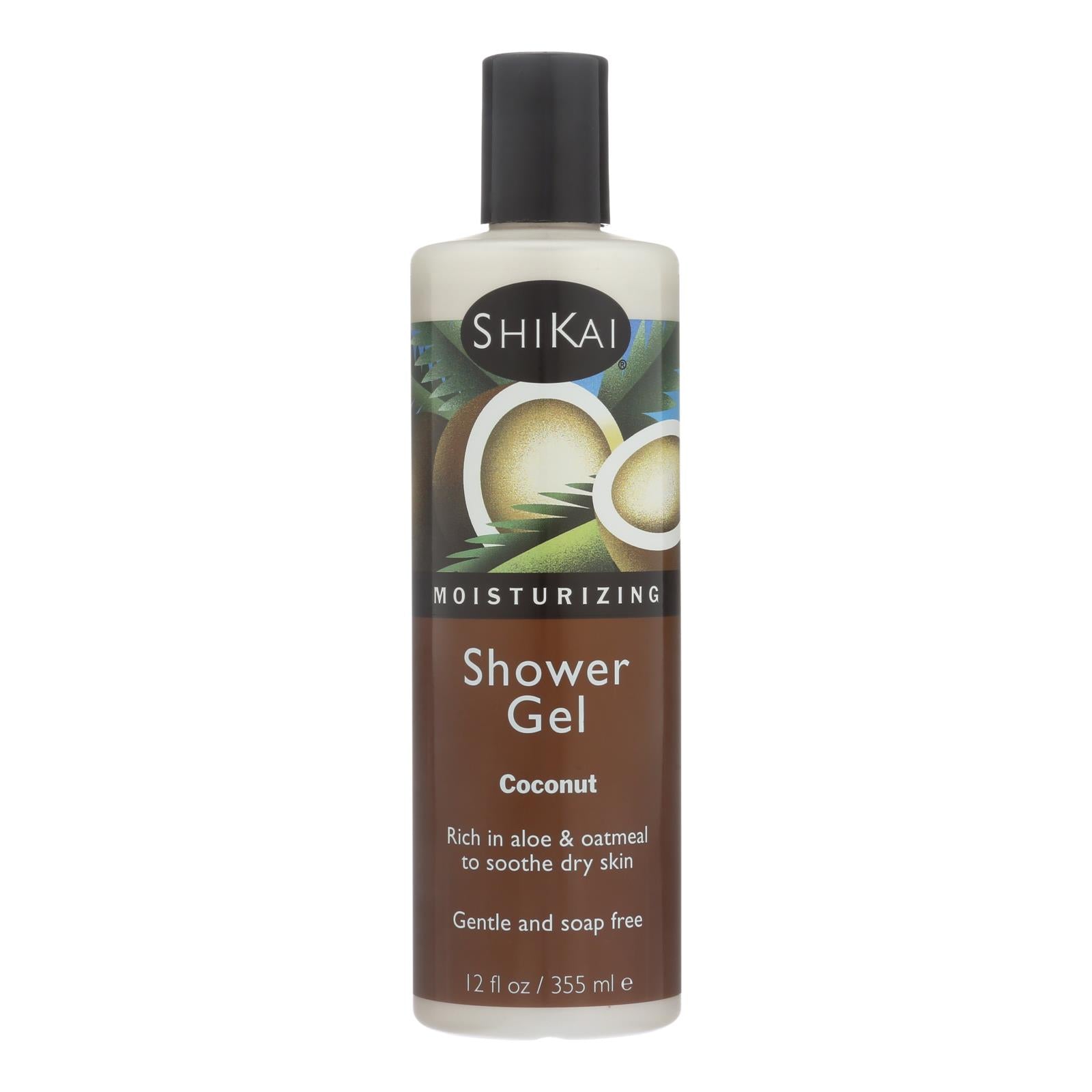 Shikai Products Shower Gel - Coconut - 12 Oz - GreatEagleInc