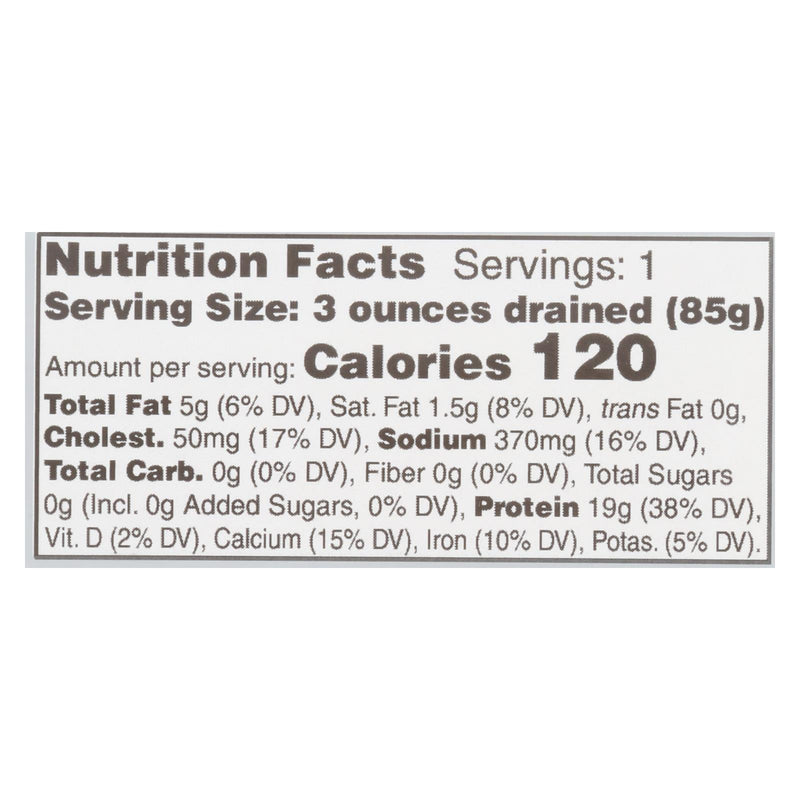 Wild Planet White Anchovies - In Water - Case Of 12 - 4.4 Oz - GreatEagleInc