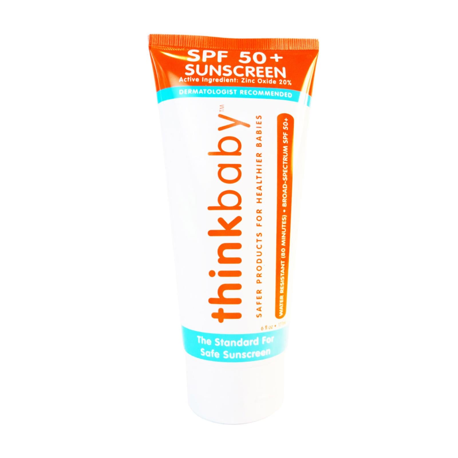 Thinkbaby Safe Sunscreen Spf 50+ 6oz - GreatEagleInc