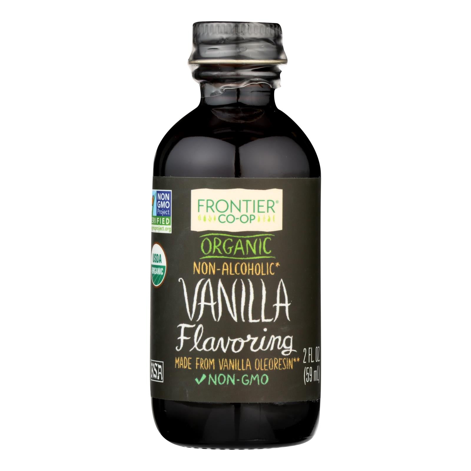 Frontier Herb Vanilla Flavoring - Organic - 2 Oz - GreatEagleInc