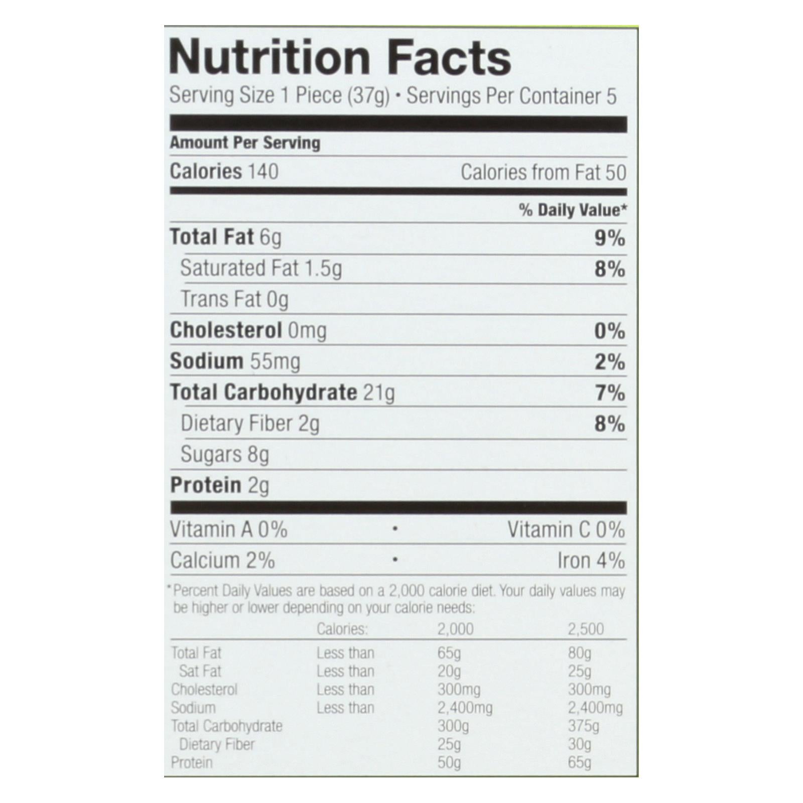 Bobo's Oat Bars - Apple Pie - Gluten Free - Case Of 6 - 1.3 Oz. - GreatEagleInc