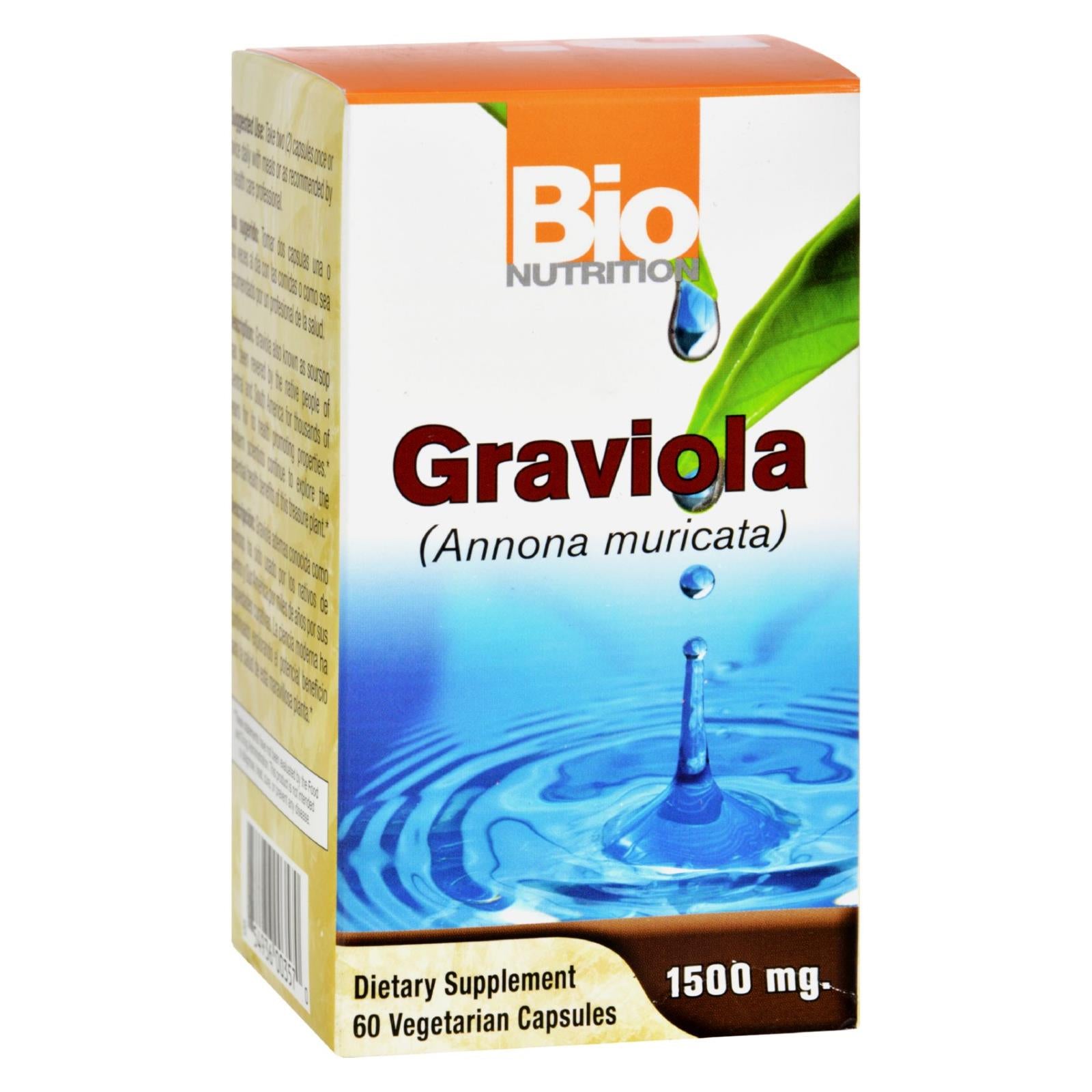 Bio Nutrition - Inc Graviola - 60 Vegetarian Capsules - GreatEagleInc