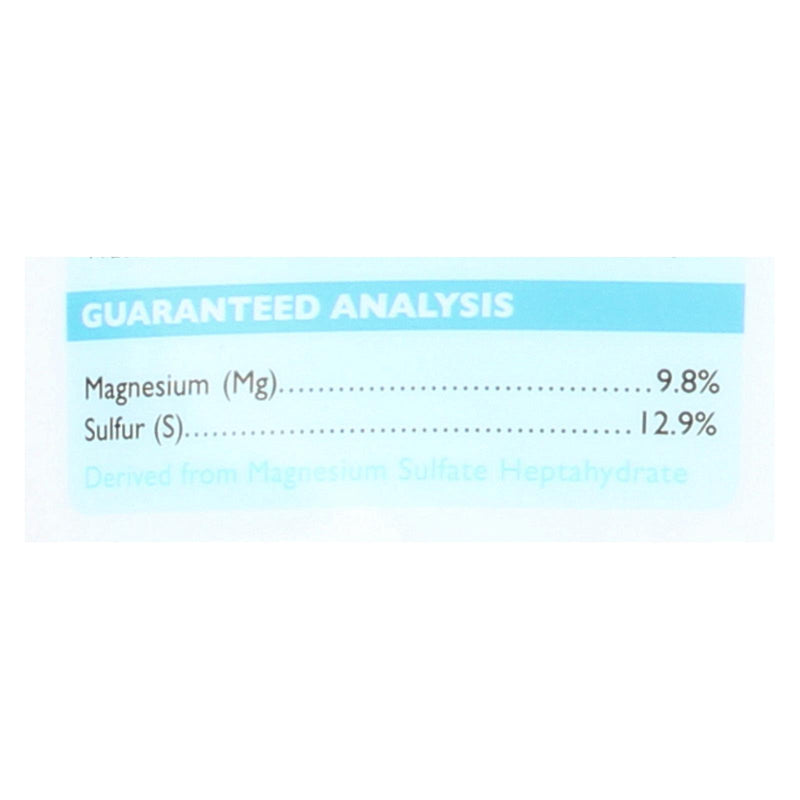 Ultra Epsom Salt - Medium Grain - 5 Lb - GreatEagleInc