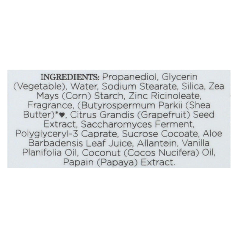 Nubian Heritage Deodorant - All Natural - 24 Hour - Coconut And Papaya - With Vanilla Oil - 2.25 Oz - GreatEagleInc