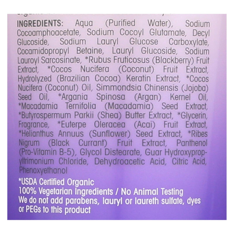 Giovanni Hair Care Products Shampoo - 2chic - Ultra Repair - Blackberry And Coconut Milk - 8.5 Oz - GreatEagleInc