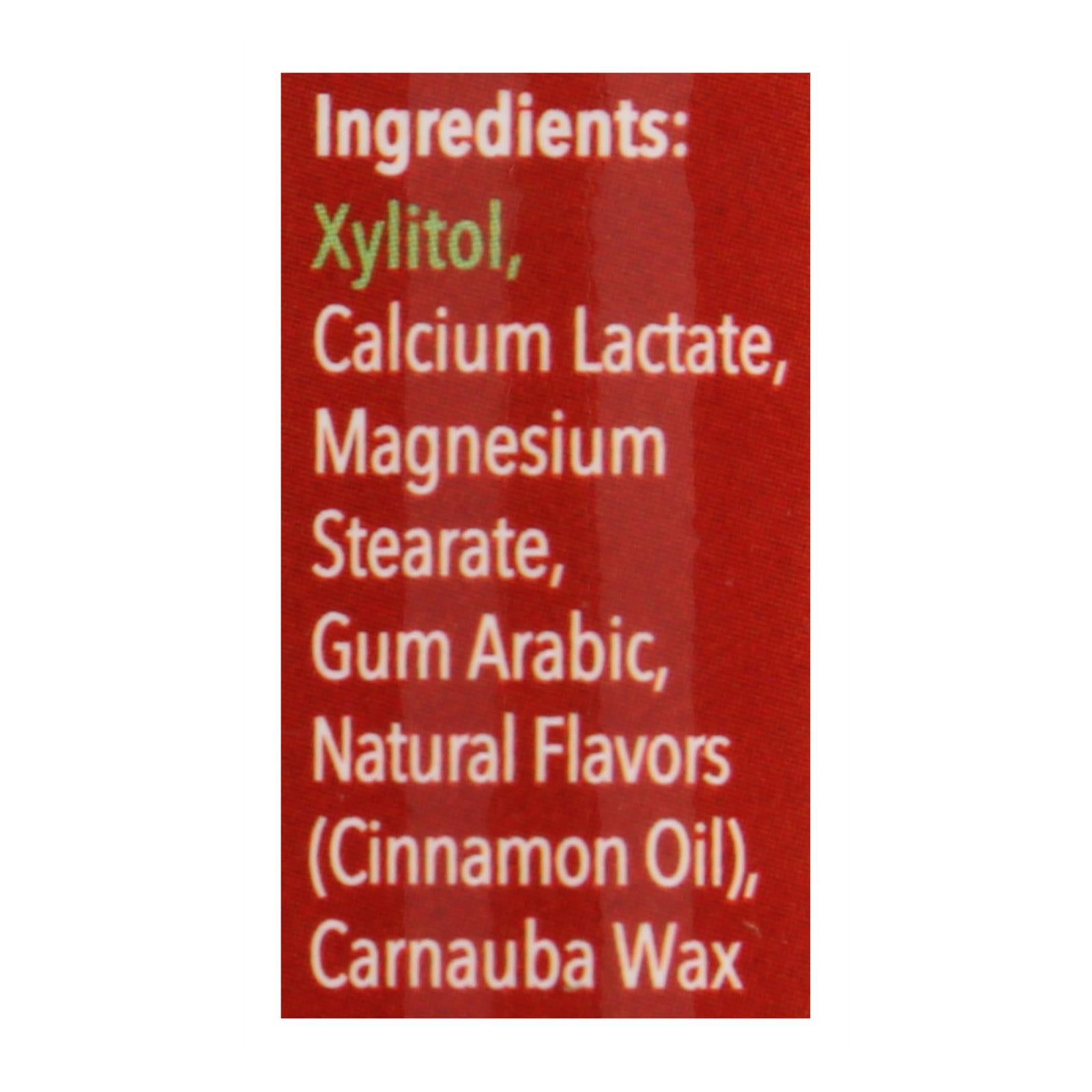 Spry Xylitol Gems - Cinnamon - Case Of 6 - 45 Count - GreatEagleInc
