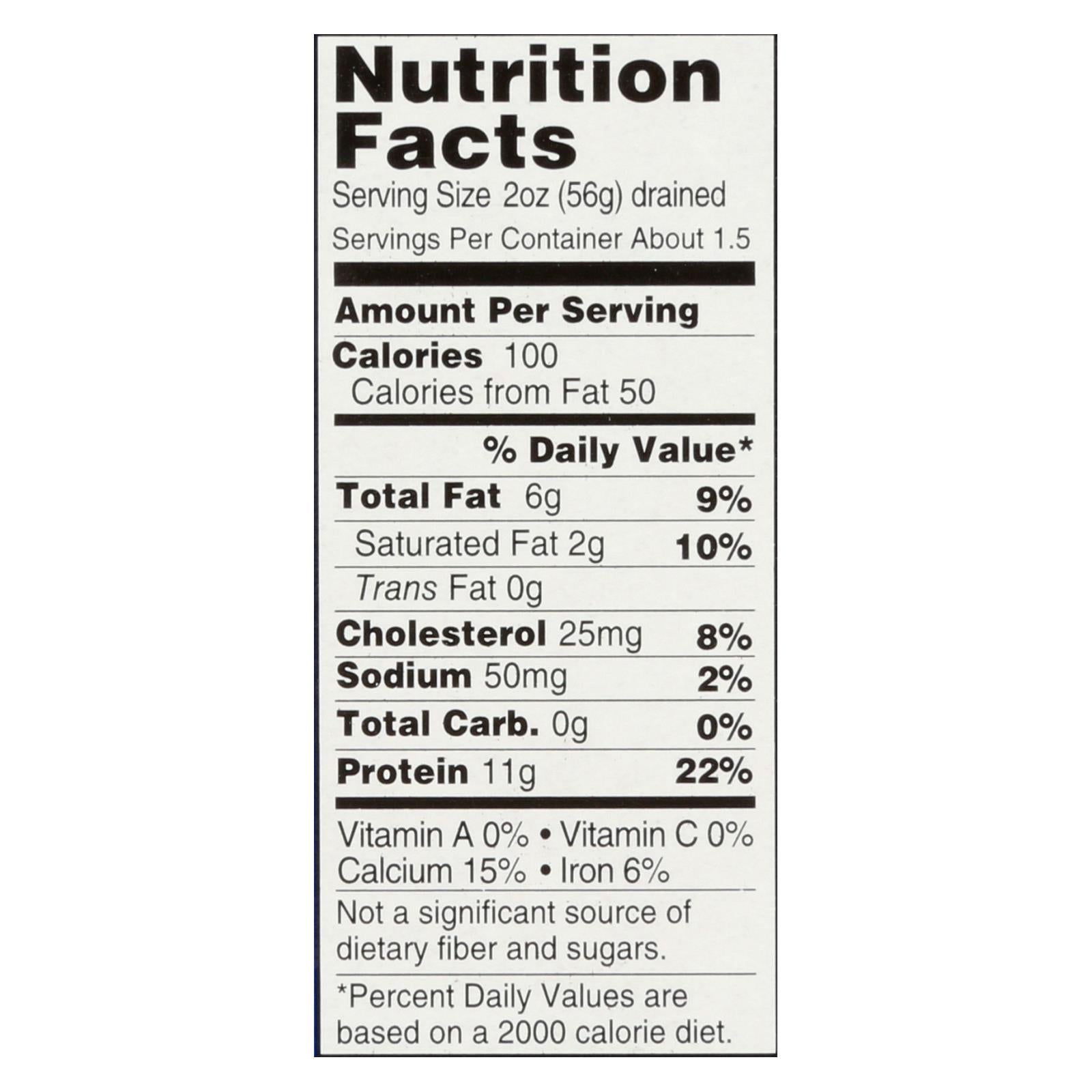 Wild Planet Sardines In Water - Case Of 12 - 4.375 Oz. - GreatEagleInc