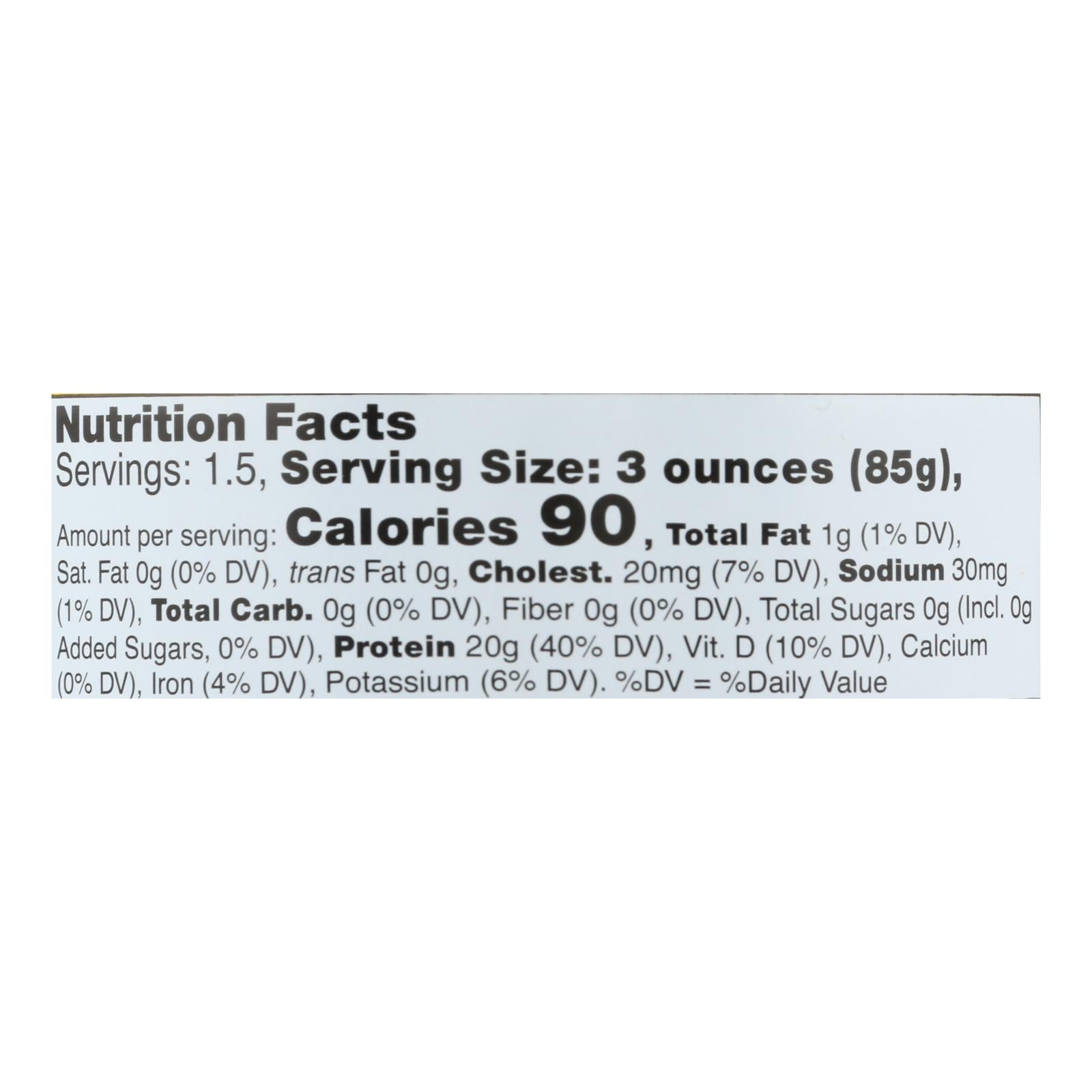 Wild Planet Wild Skipjack Light Tuna - No Salt Added - Case Of 12 - 5 Oz. - GreatEagleInc