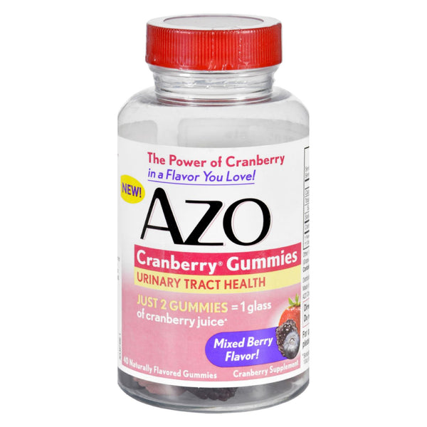 Azo Cranberry Gummies - 40 Count - GreatEagleInc
