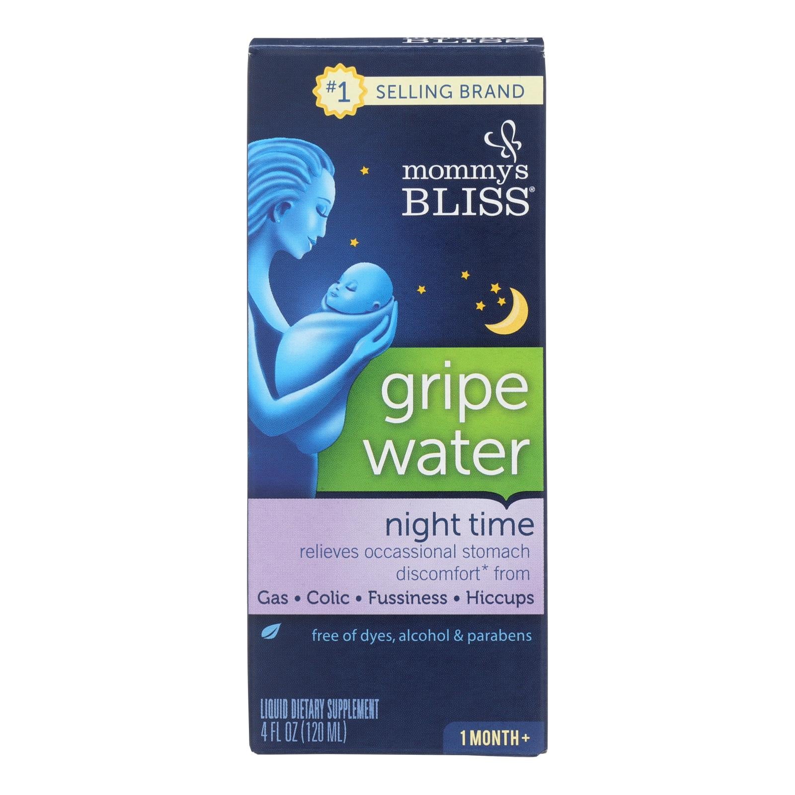 Mommys Bliss Gripe Water - Night Time - 4 Oz - Eco-Friendly Home & Grocery