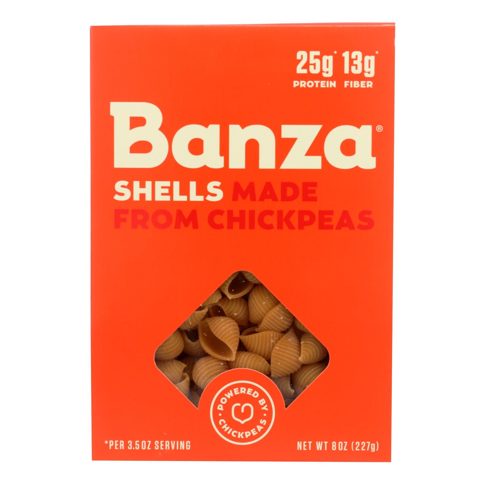 Banza - Pasta Chickpea Shells - Case Of 6 - 8 Oz. - GreatEagleInc