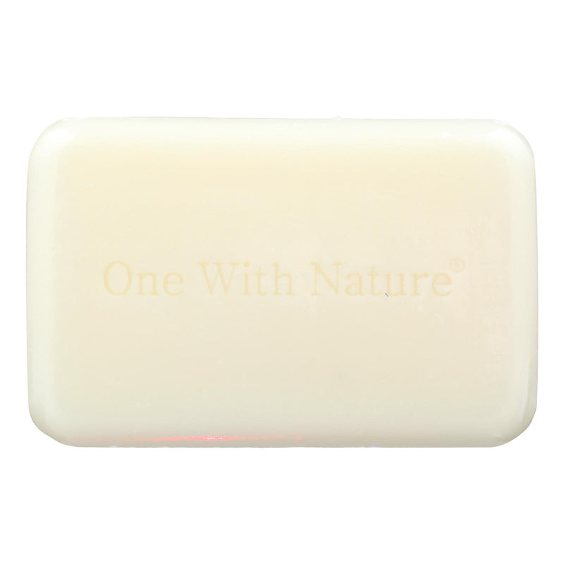 One With Nature Naked Soap - Goat's Milk And Lavender - Case Of 6 - 4 Oz.