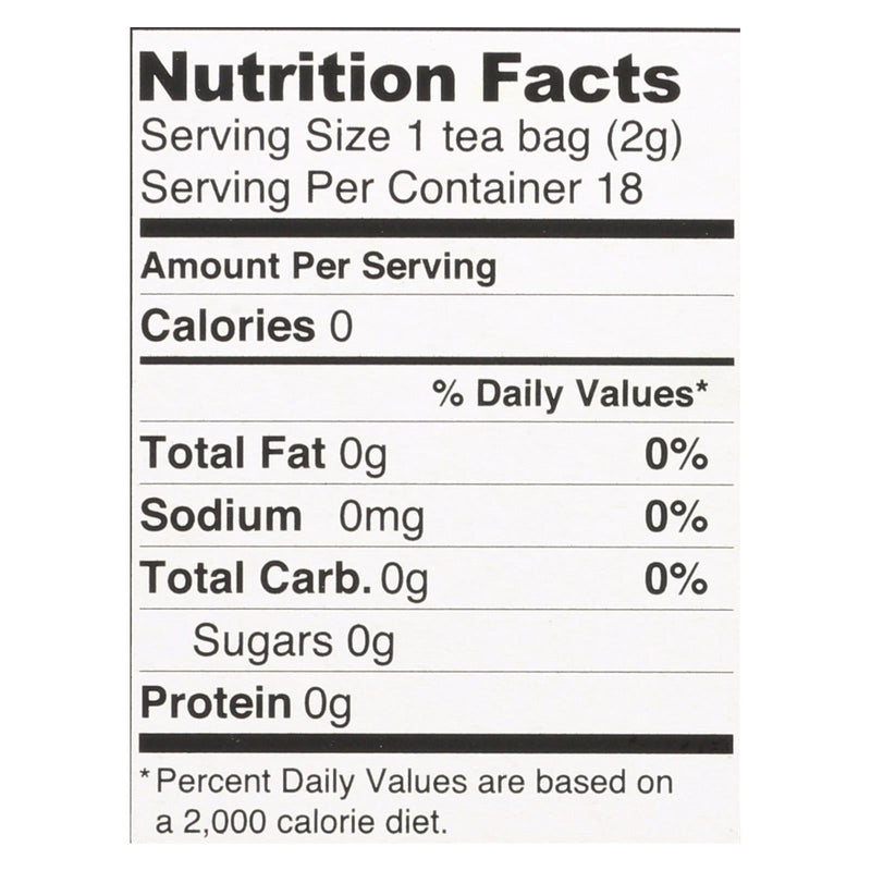 Buddha Teas -tea - Turmeric Ginger Tea - Case Of 6 - 18 Bag Buddha Teas